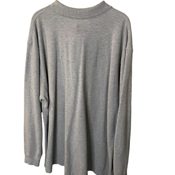 L.L. Bean long sleeve gray golf shirt, XXL - Picture 3 of 3